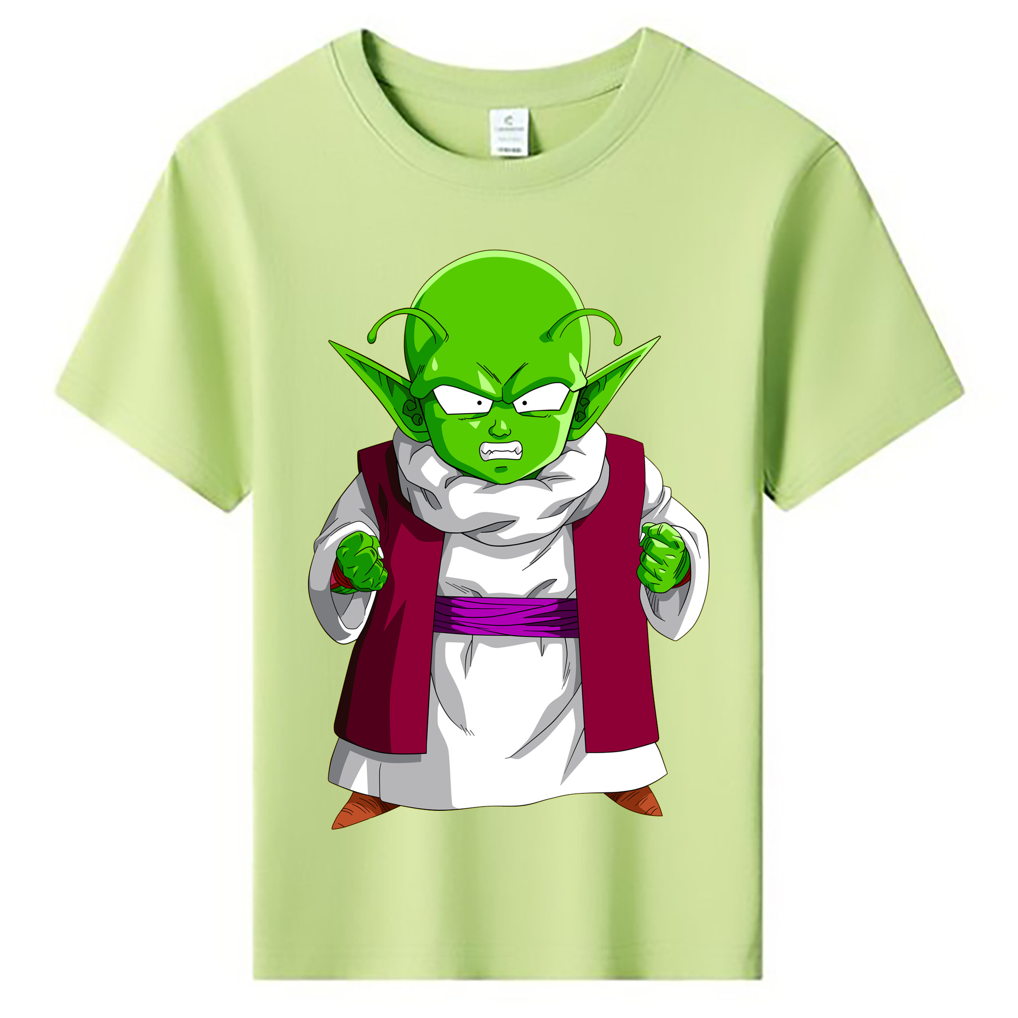（画像用） ドラゴンボール ピッコロ DRAGON BALL Piccolo 綿100％キッズTシャツ（フロントプリント）